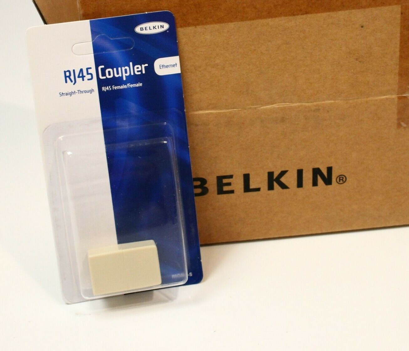 Belkin Internet Phone Cable Cord Modular Coupler Extender Connectors RJ45 8 Pin