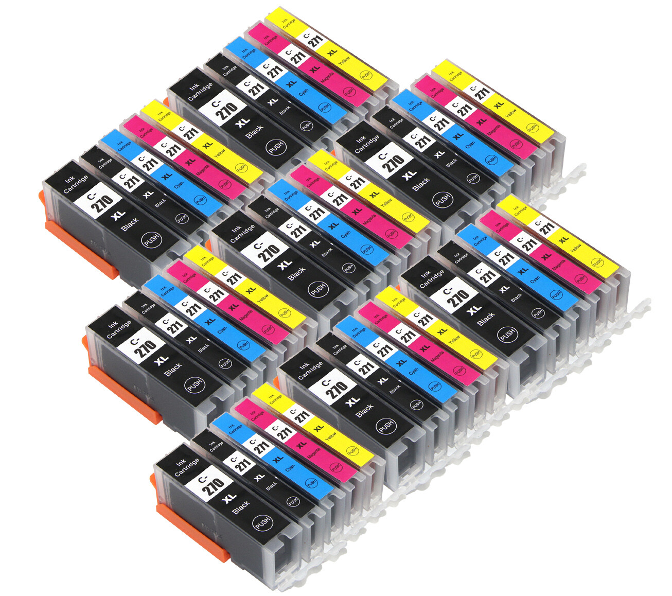 40PK XL Ink Cartridges Replacement for Canon PGI270 CLI271 TS5020 MG5720 MG5722