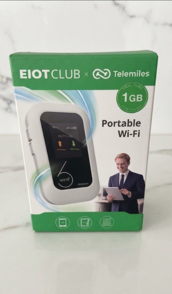 New EIOTCLUB 4G LTE Portable WiFi Hotspot  *read*