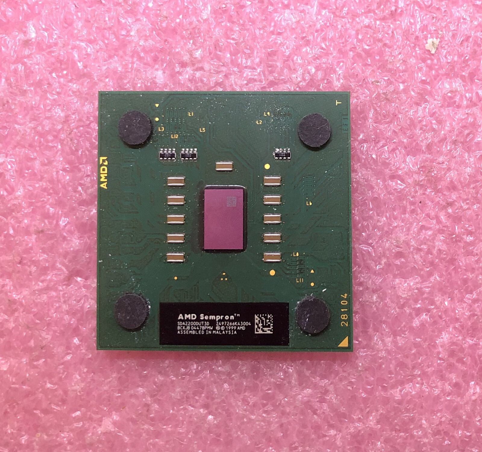 AMD SEMPRON 2200+ - SDA2200DUT3D - SOCKET A/462 - 1.5 GHZ CPU - 333MHZ BUS