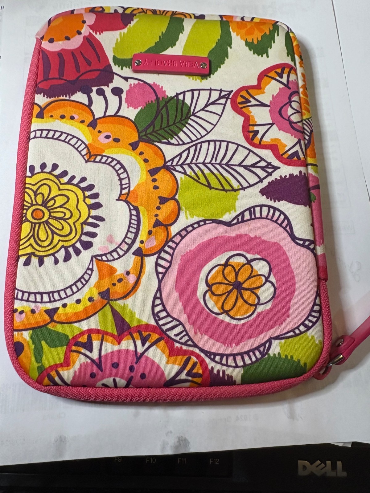 Vera Bradley Neoprene Tablet Sleeve Clementine Print Floral NWOT BRAND NEW