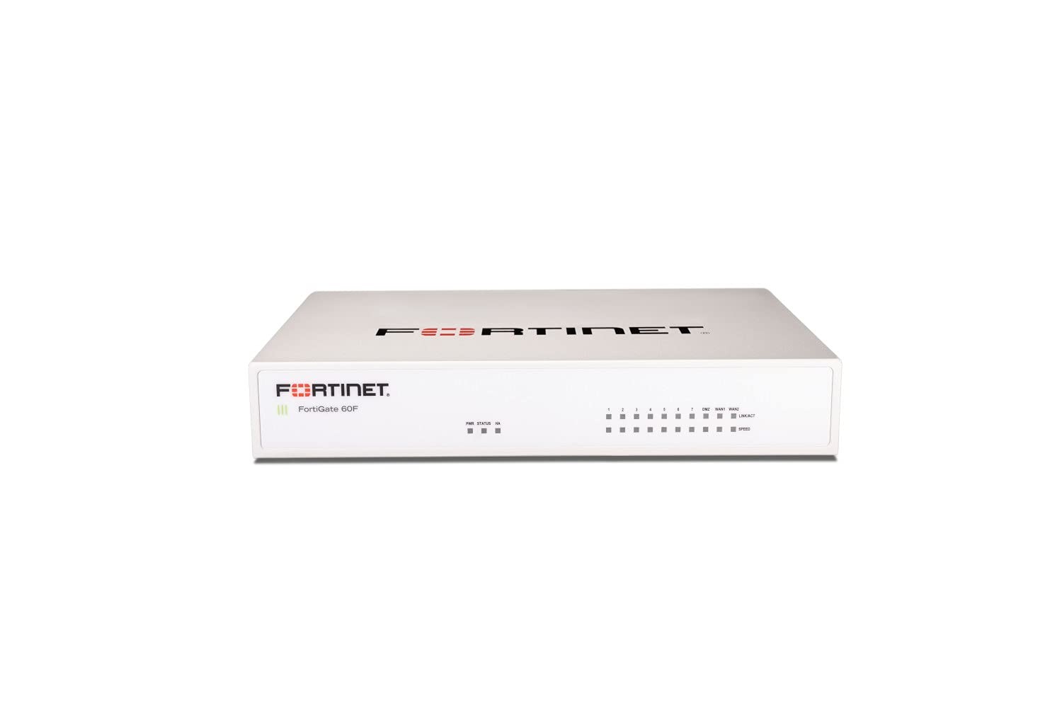 FortiGate-60F Firewall Appliance 10 Gigabit Ethernet RJ45 Ports Includes DMZ WAN