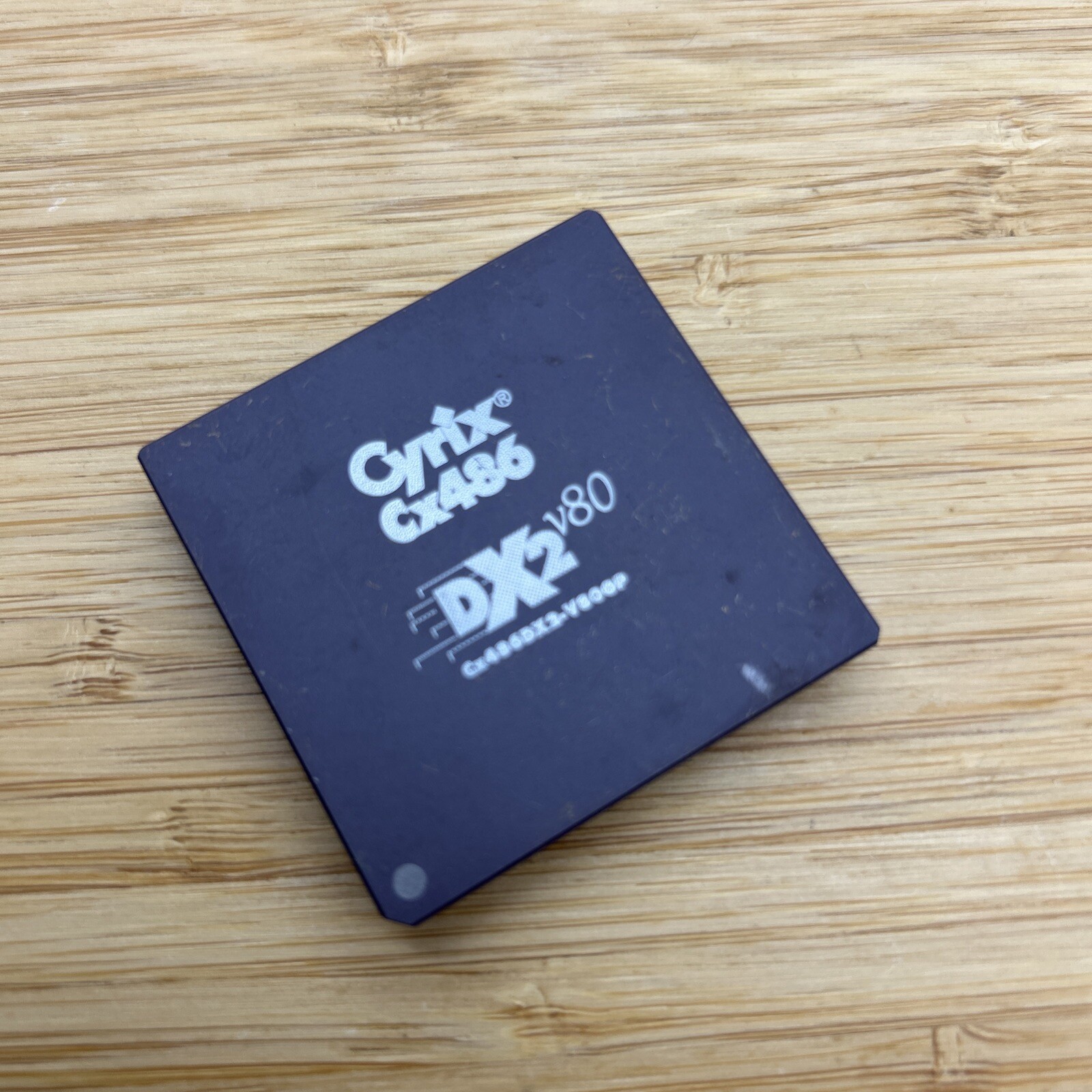 486 Cyrix Cx486 DX2 80-MHz Cx486DX2-V80GP CPU Ceramic Processor 1993 Vintage