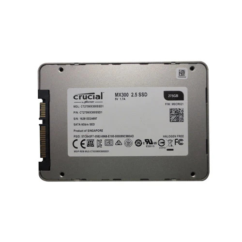 Crucial 2.5" MX300 275GB SATA III 6Gbps SSD CT275MX300SSD1