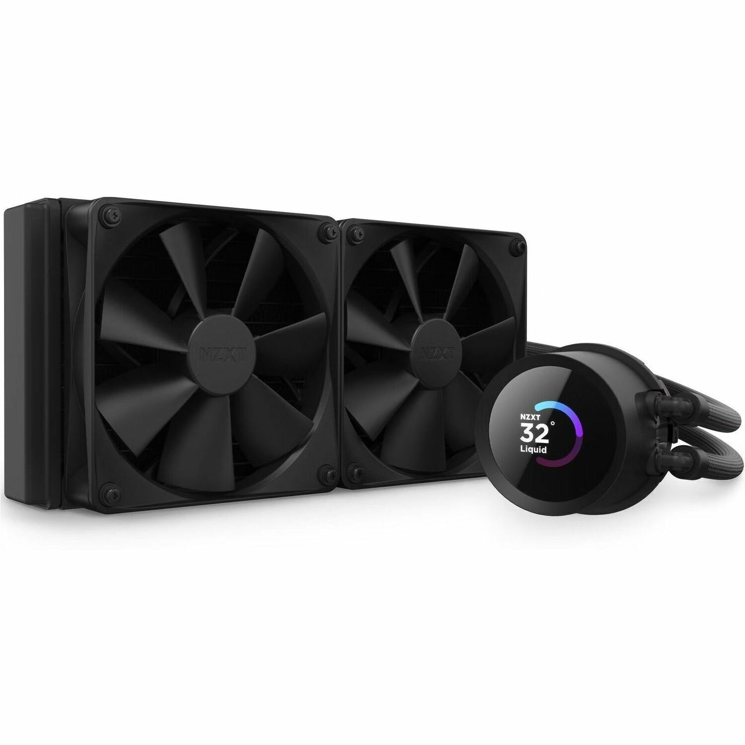 NZXT Kraken 240 2x120mm AiO Liquid CPU Cooler - Matte Black SEALED IN BOX