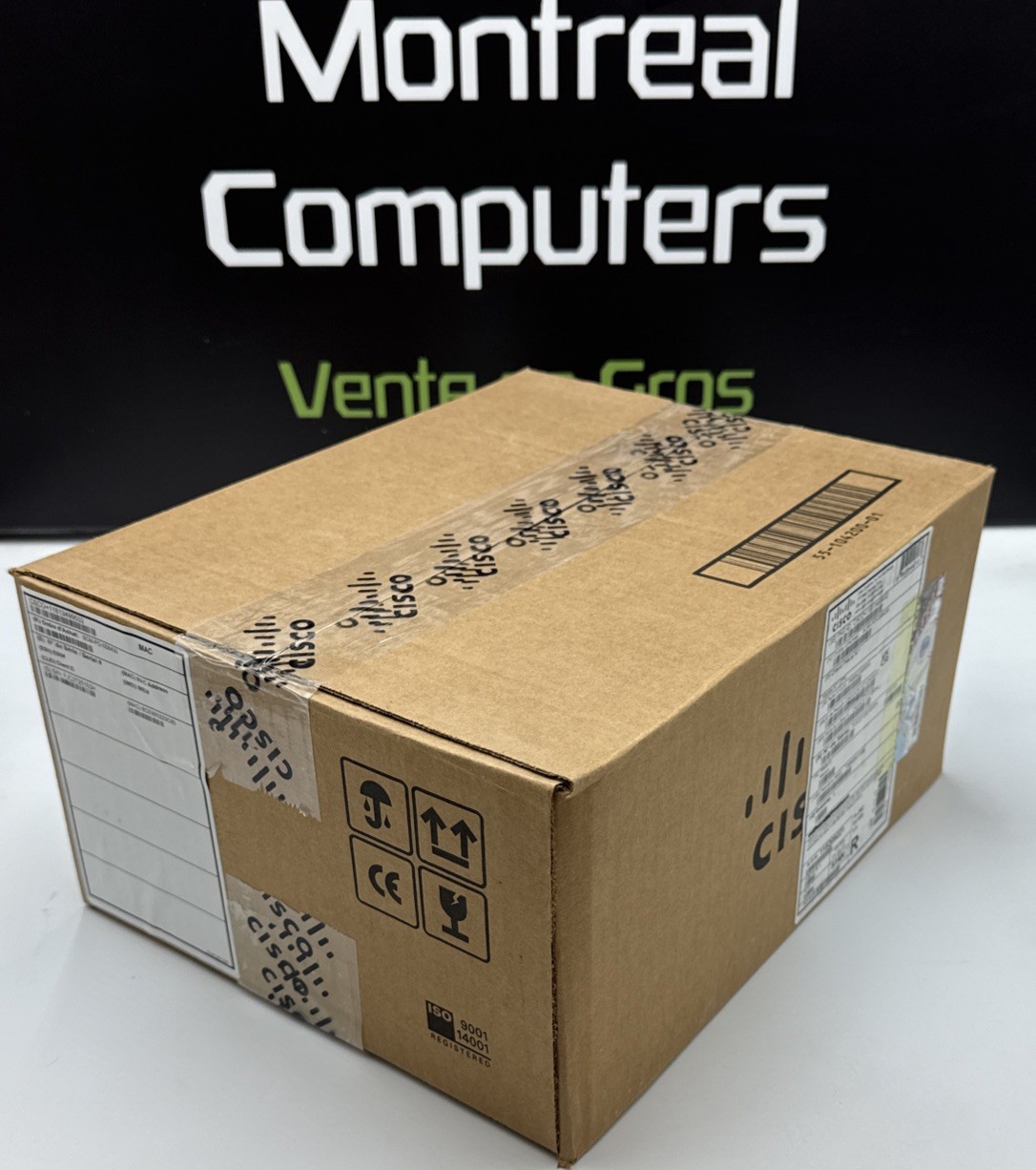 CISCO C9200CX-12T-2X2G-A 12x GbE 2x SFP+ 10G 3x 1G SFP Network Adv Switch & PSU