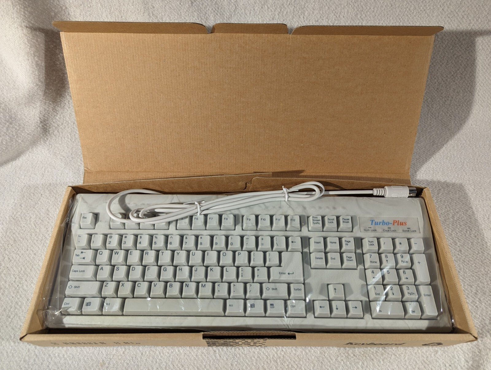Vintage PC Concepts Turbo-Plus Windows Keyboard Model ~ NOS NIB