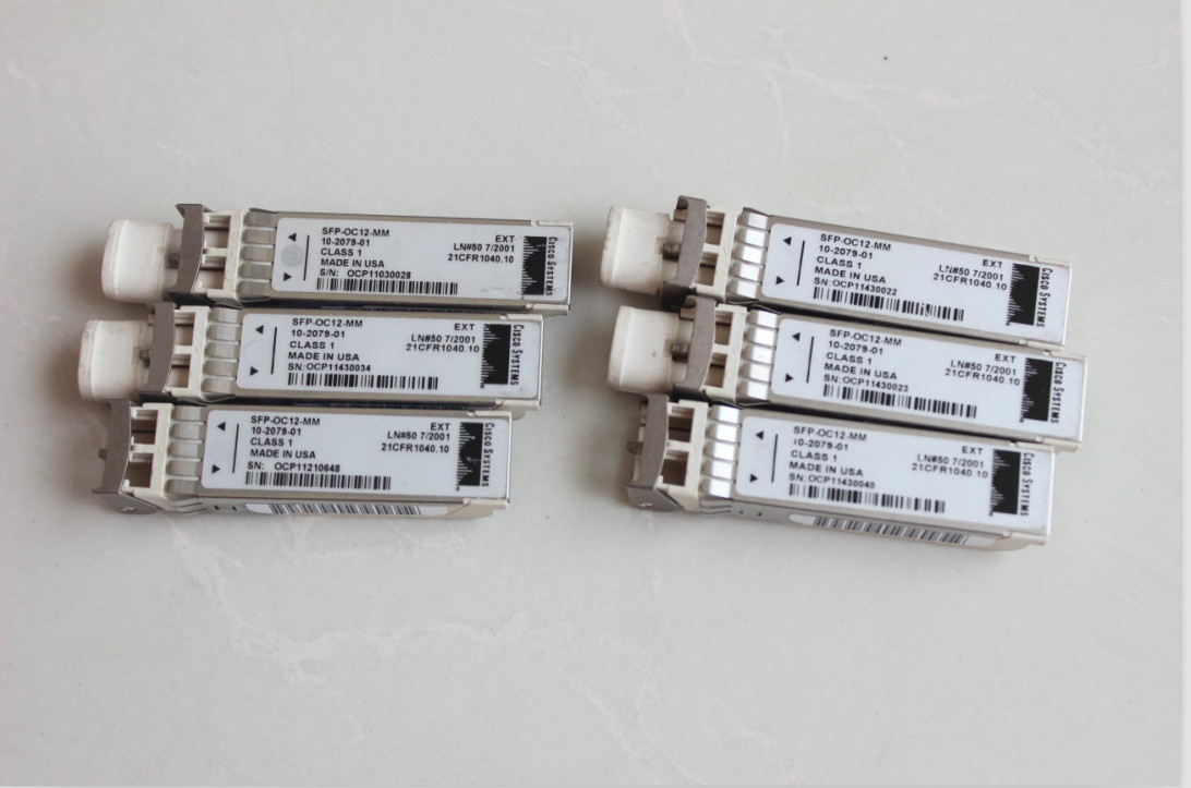 Cisco SFP-OC12-MM OC12/STM-4MMF 1310nm 2KM SFP Transceiver Module 10-2079-01