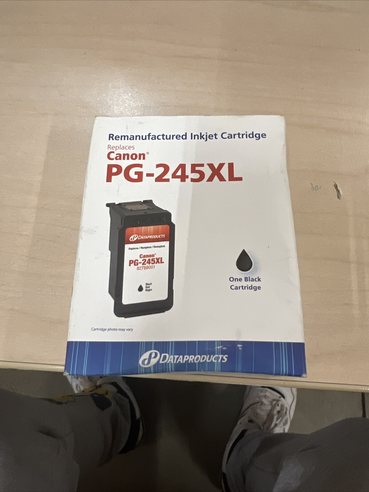Dataproducts Reman High Yield Inkjet Cartridges for Canon PG-245XL, Black