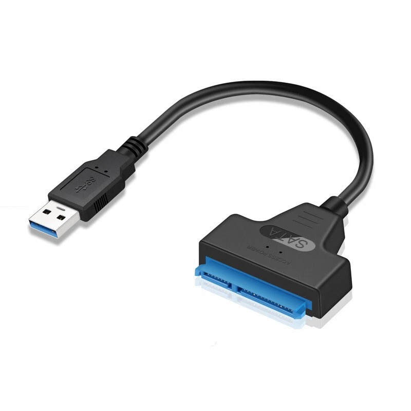 2.5" USB 3.0 to SATA III Adapter Cable External HDD SSD Data Transfer Converter