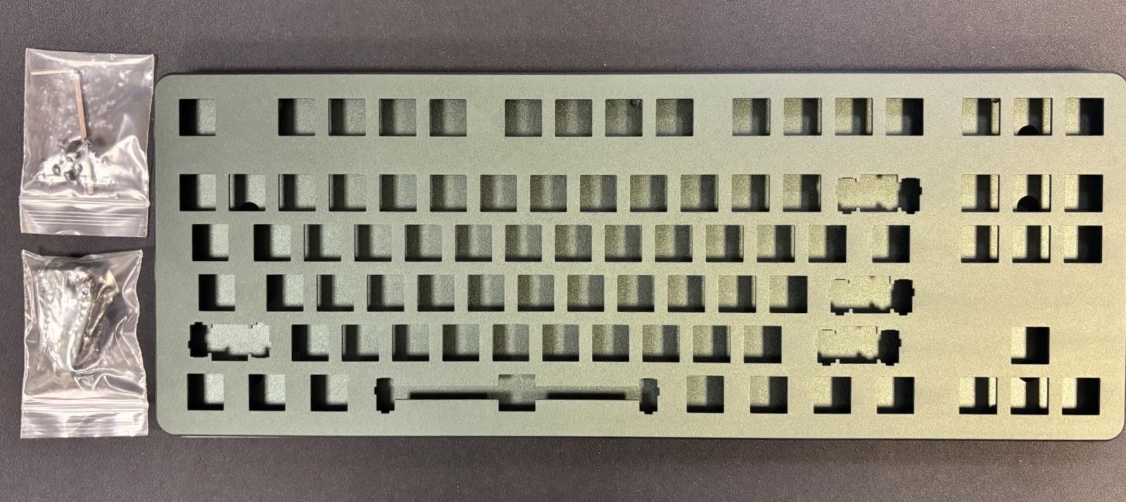 Drop Aluminum Keyboard Case, Low Profile, CTRL, Midnight Green