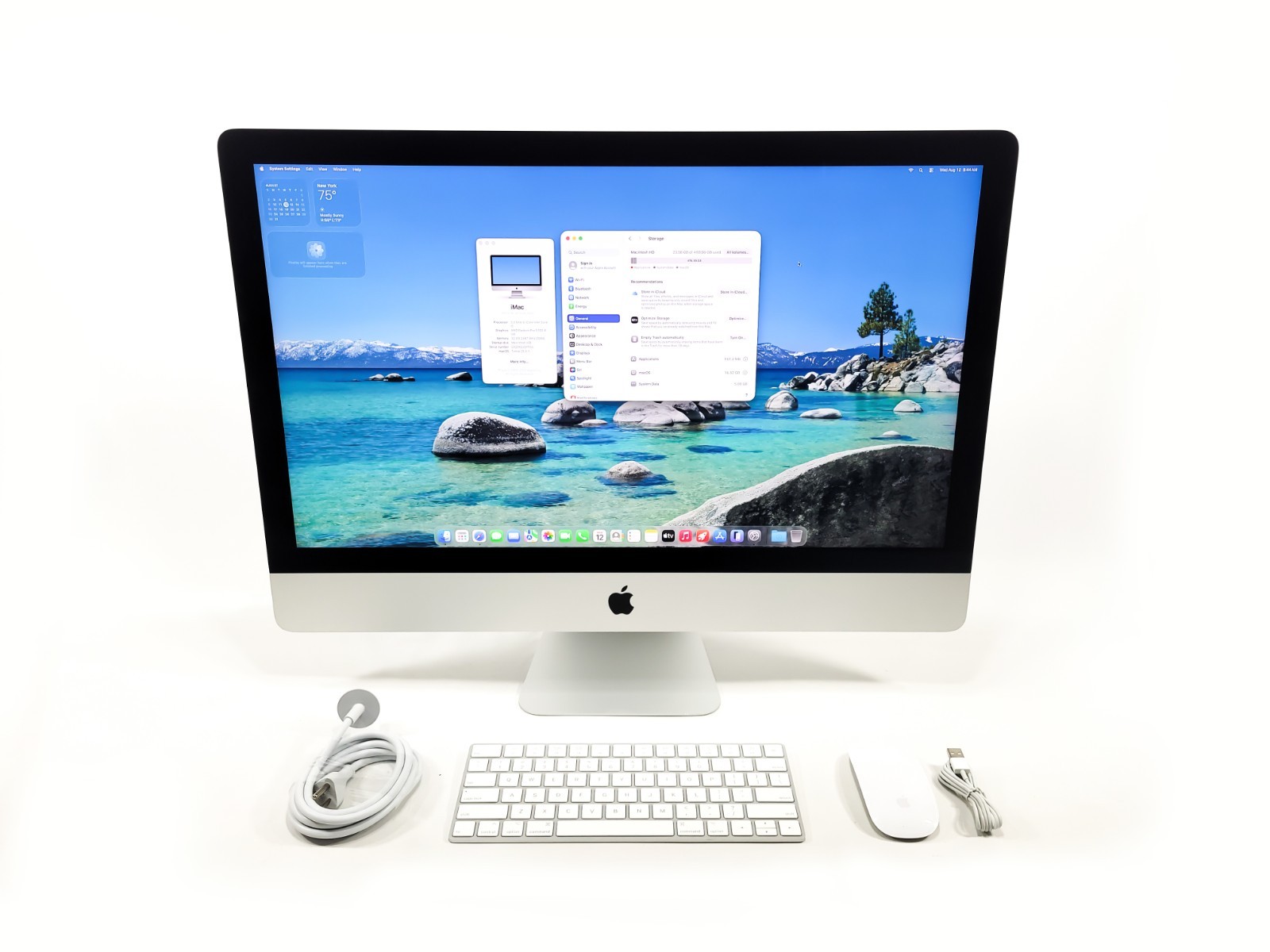 2020 Apple iMac 27" Retina 5K, Intel Core i5 3.3GHz 32GB RAM 512GB SSD A2115
