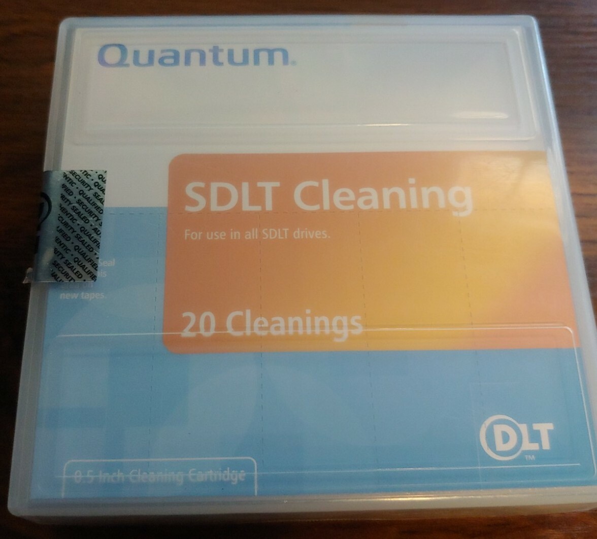 Quantum SDLT Cleaning Tape Cartridge SDLT 220 320 600 600A MR SACCL 01 Sealed