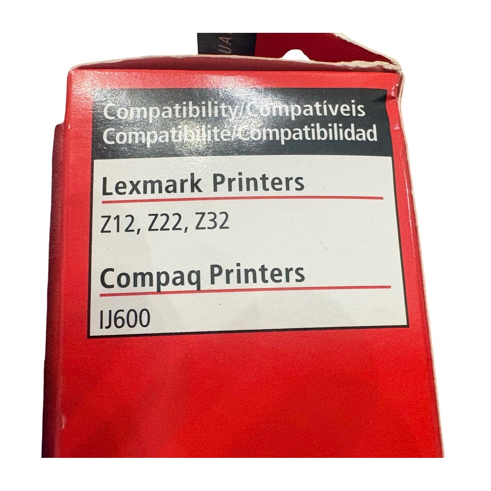 Lot of 3 Lexmark 60 Color Print Cartridges for Z12 Z22 Z32 Compaq IJ600 OEM New