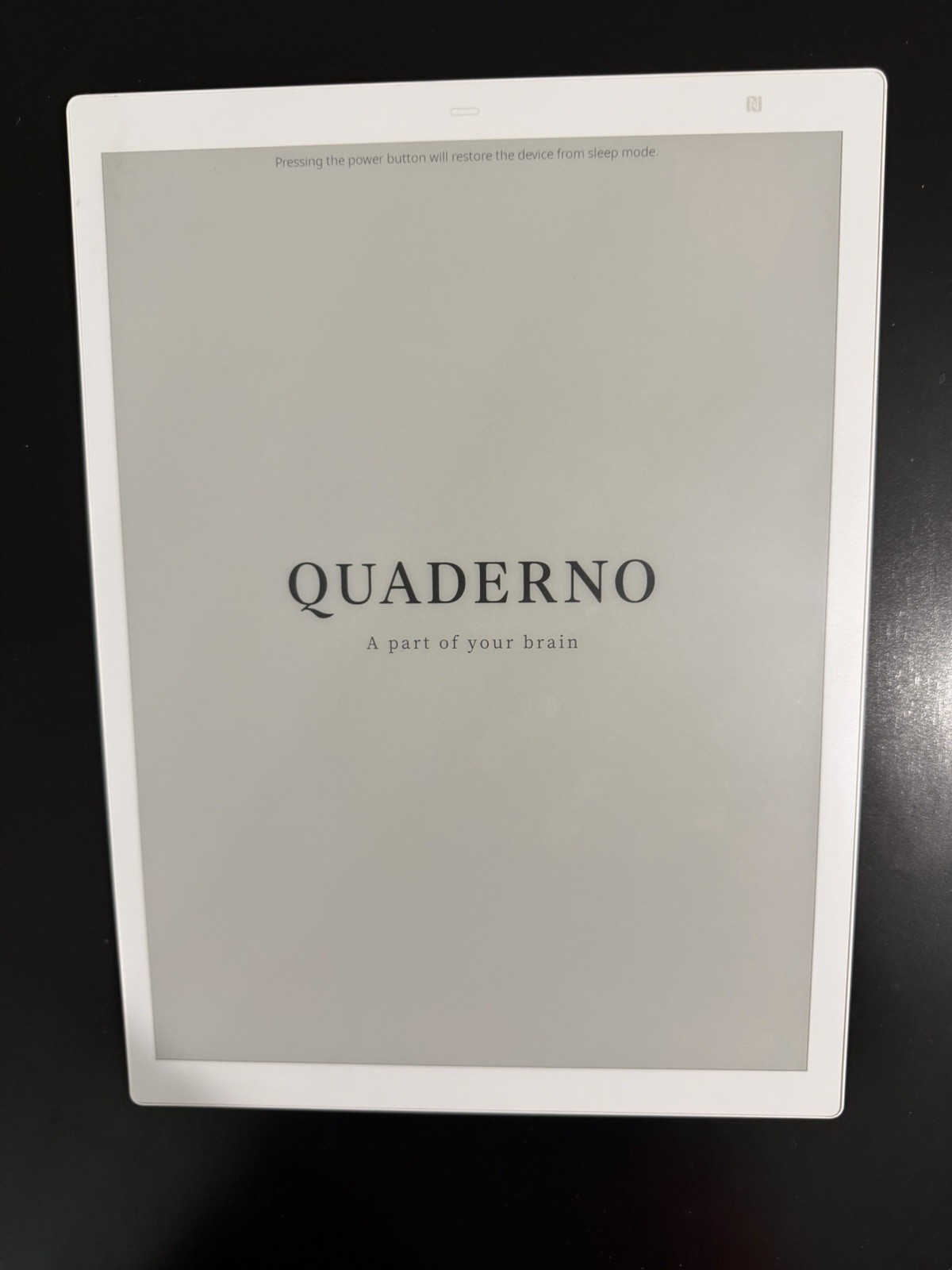Fujitsu QUADERNO A4 Gen 2 FMVDP41 13.3 inch E-Paper Tablet 32GB White Complete