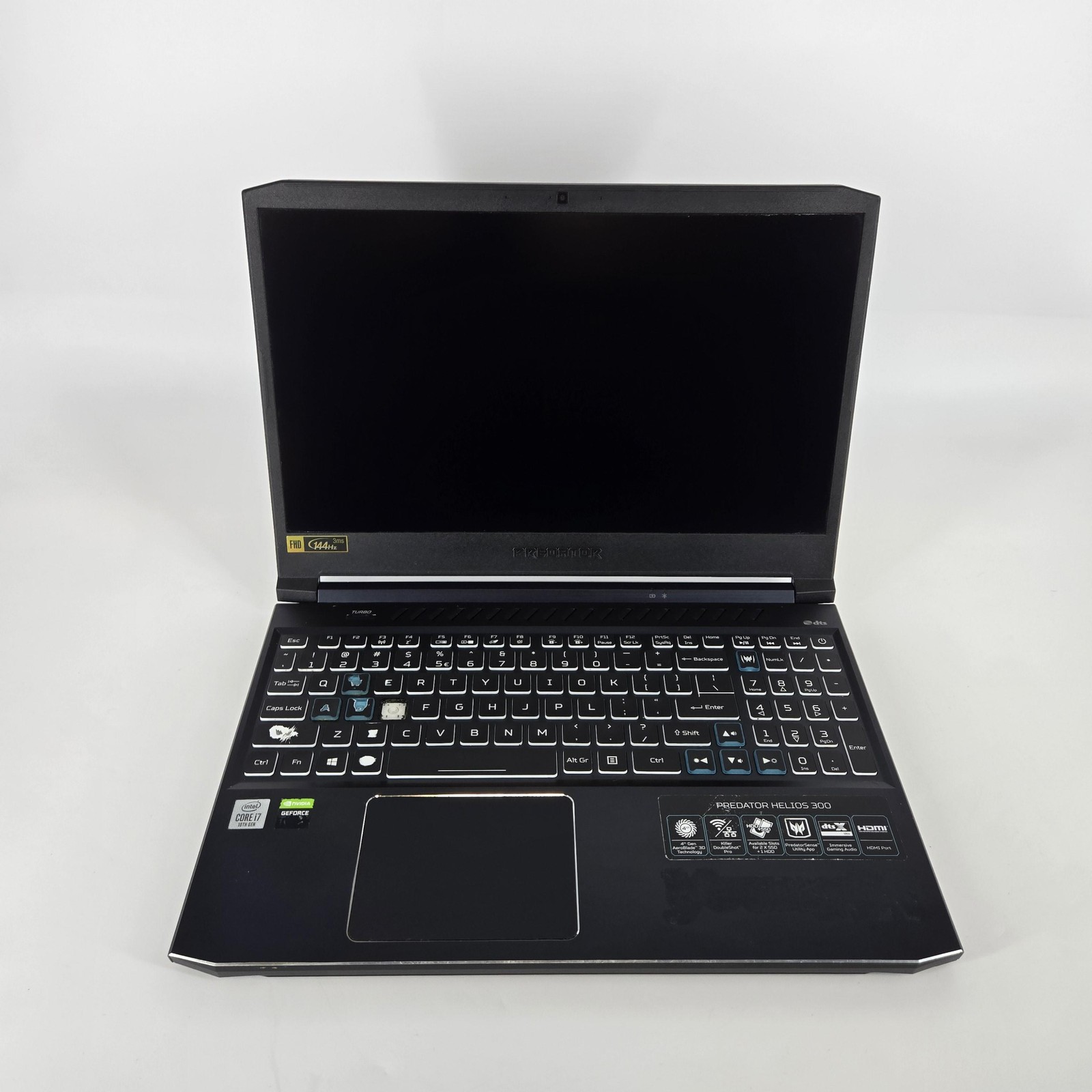 Acer Predator Helios 300 15 144Hz FHD i7-10750H 2.60GHz 16GB 512GB RTX 2060