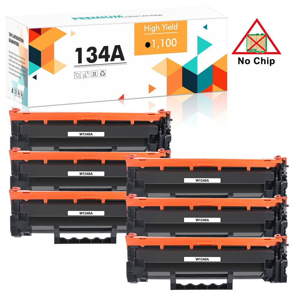 6PK W1340A 134A Toner Compatible with HP LaserJet M209dw M234dw M234sdn No Chip