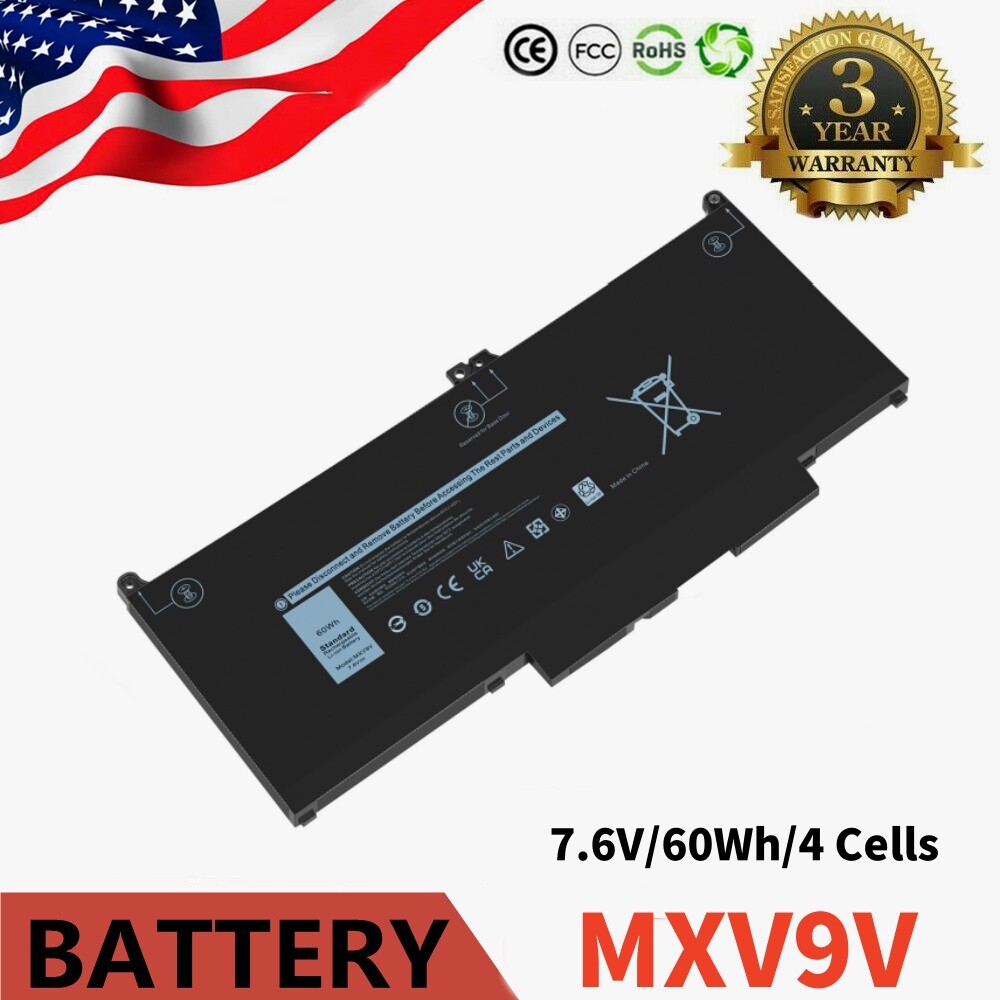 ✅Lot 10x MXV9V Laptop Battery For Dell Latitude 5300 5310 7300 7400 5VC2M N2K62