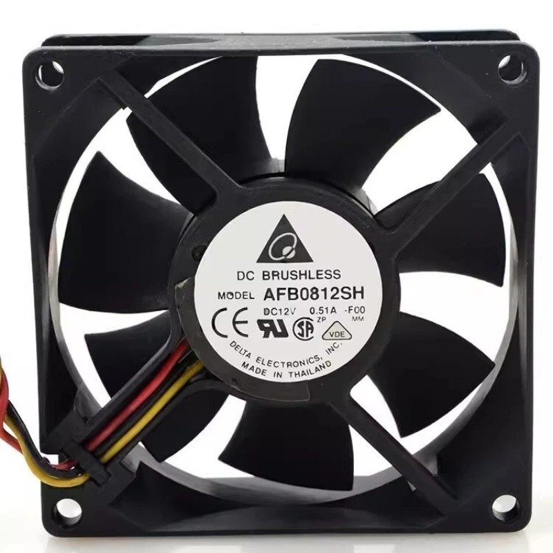 1PC New High-Speed 80mm 8cm PWM Case Fan Delta AFB0812SH Fast Shipping