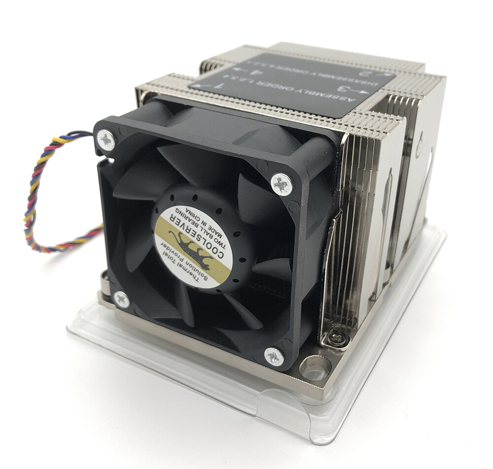 Rectangular CPU Cooler 205W REC LGA3647 Support Intel Xeon Gold Silver/Platinum/