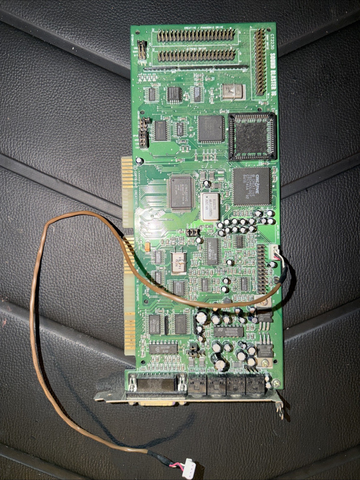 Creative Sound Blaster 16 CT2230 ISA Sound Card Yamaha OPL3 DOS Retro Gaming