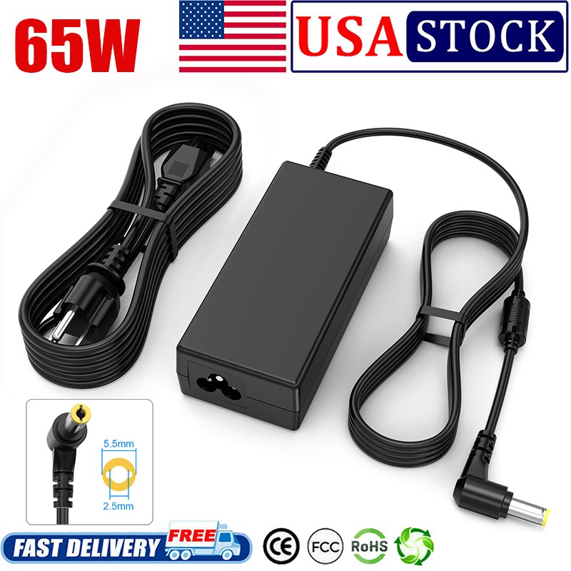 65W for ASUS Laptop Charger AC Adapter PA-1650-78 19V 3.42A Power Supply