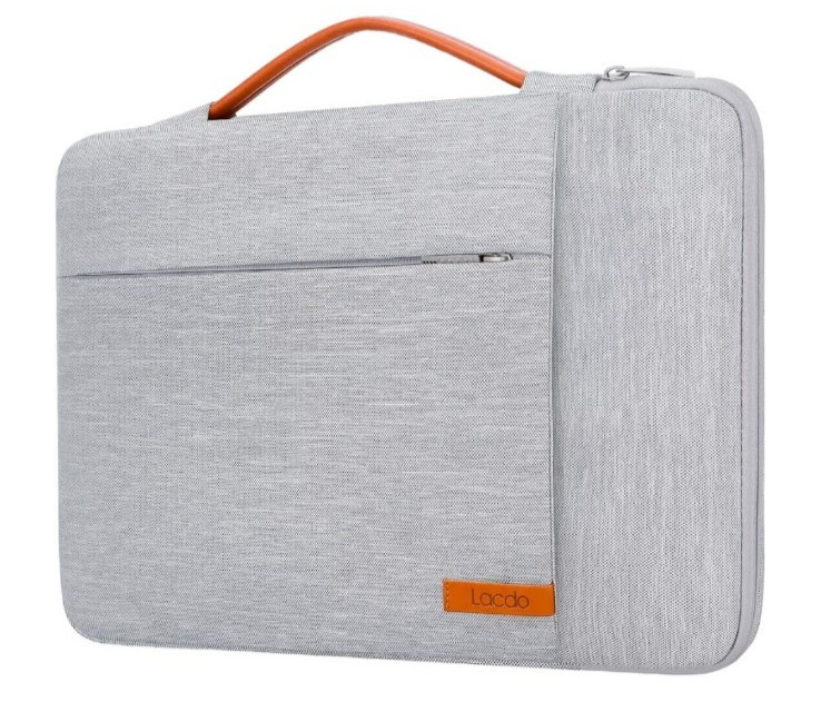 Lacdo 13 Inch Laptop Sleeve Case MacBook Air M4 M3 M2 A3240 A3113 A2681 Gray