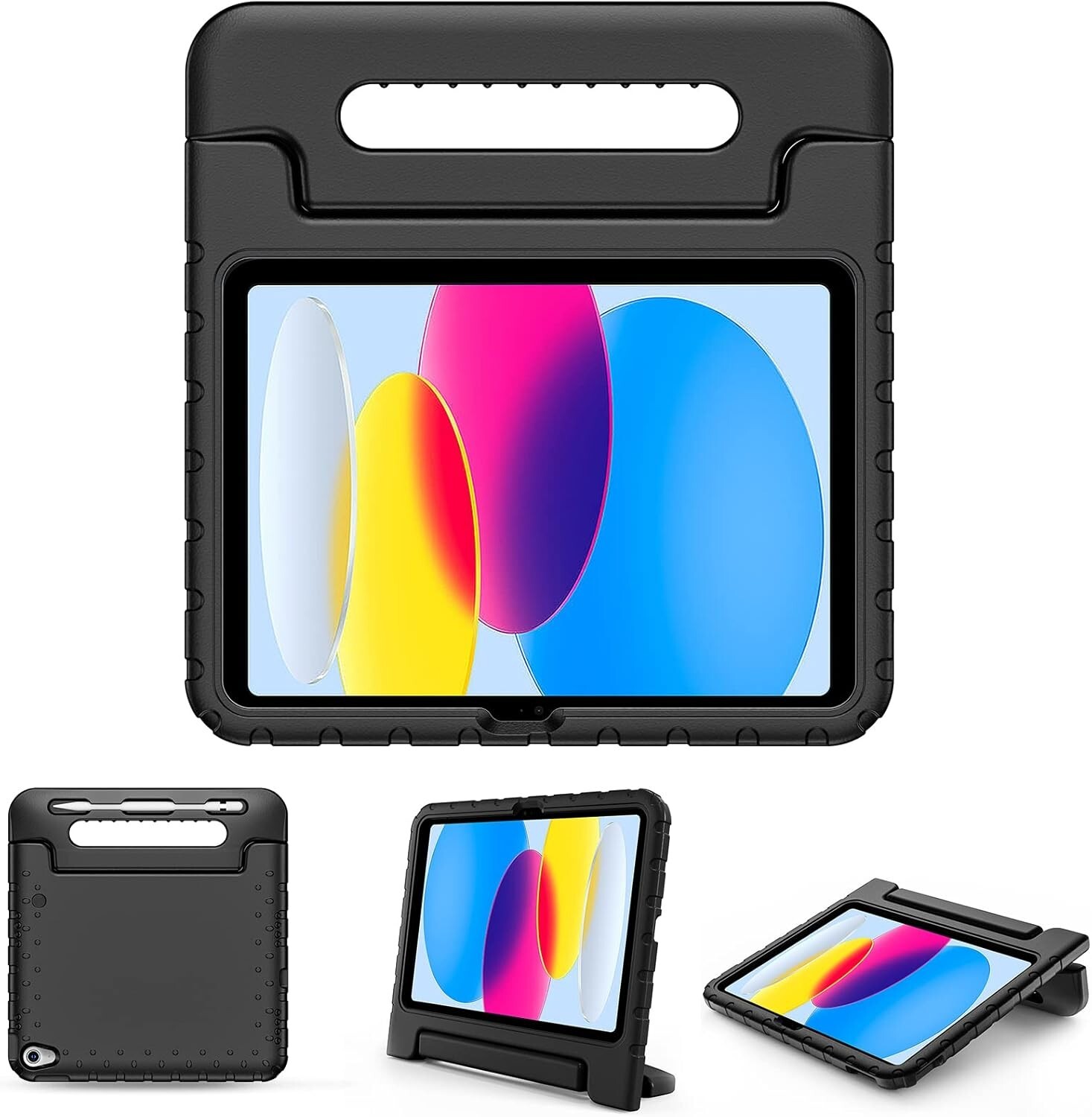 For NEW iPad 11th Gen A16 Chip (2025) 10th Gen (2022) Kids Case Handle Stand