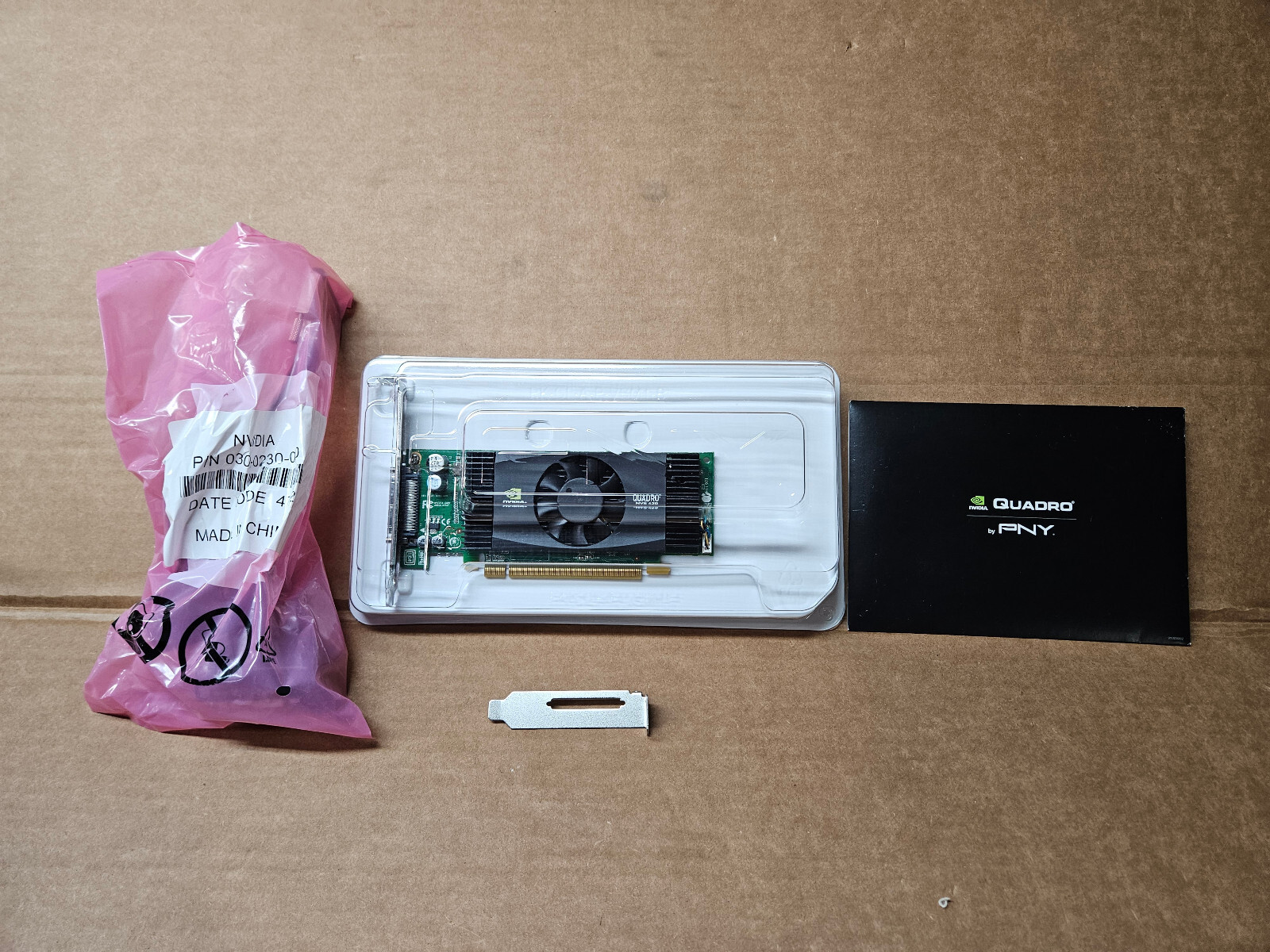 PNY Nvidia Quadro NVS420 512MB PCI Express PCI-e Quad VHDCI Video Card VCQ420NVS