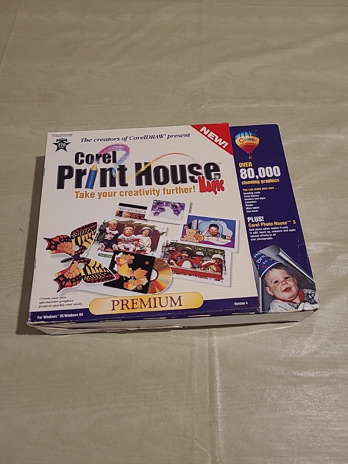 Corel Print House Magic Premium v4.0 Big Box PC-CD 