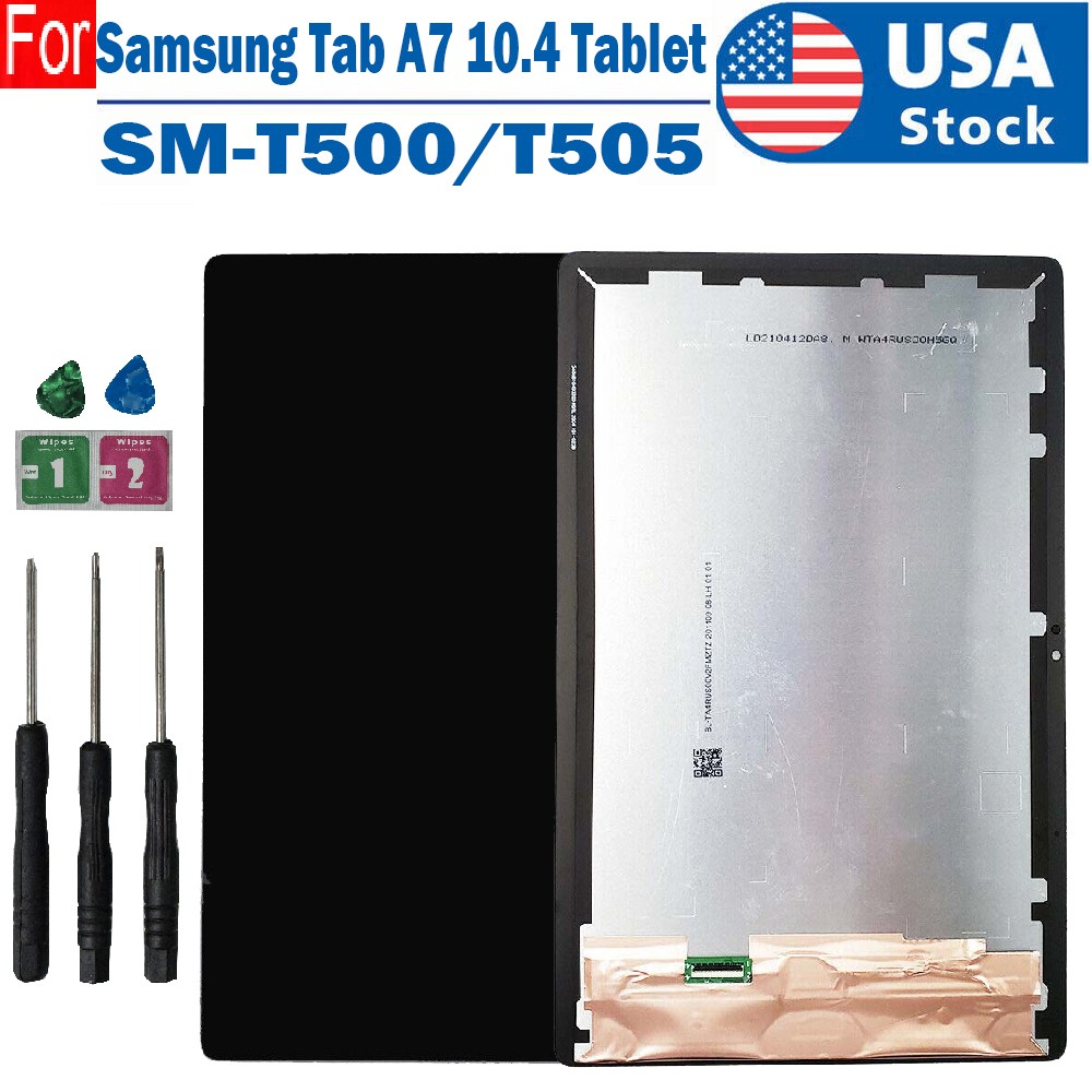 Replace For Samsung Galaxy Tab A7 10.4" SM-T500 T505 LCD Touch Screen Digitizer