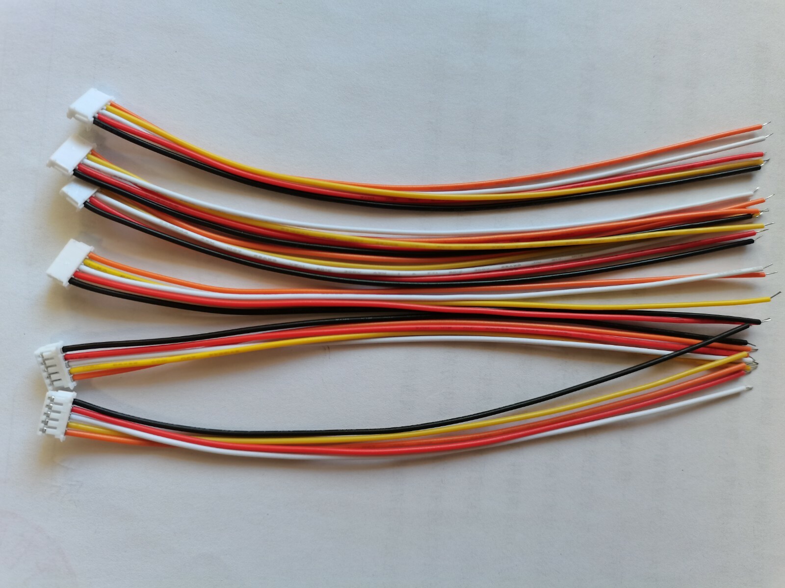400 pcs 1.5mm 5Pin Female Polarized Connector w/ 28AWG 5.9inch 150mm Leads Cable