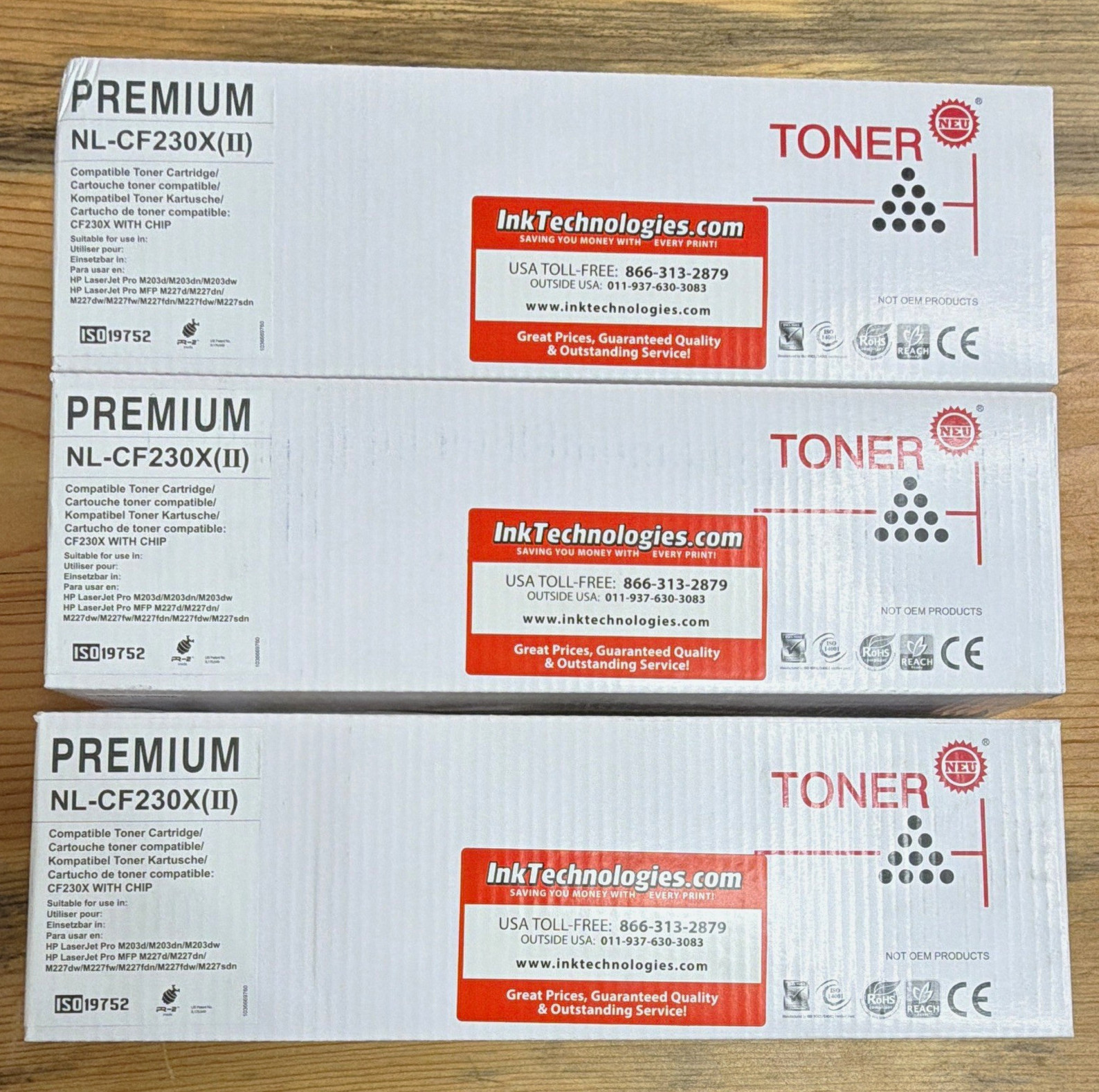 InkTec Premium Compatible Black Toner Cartridge NL-CF230X(II) for HP