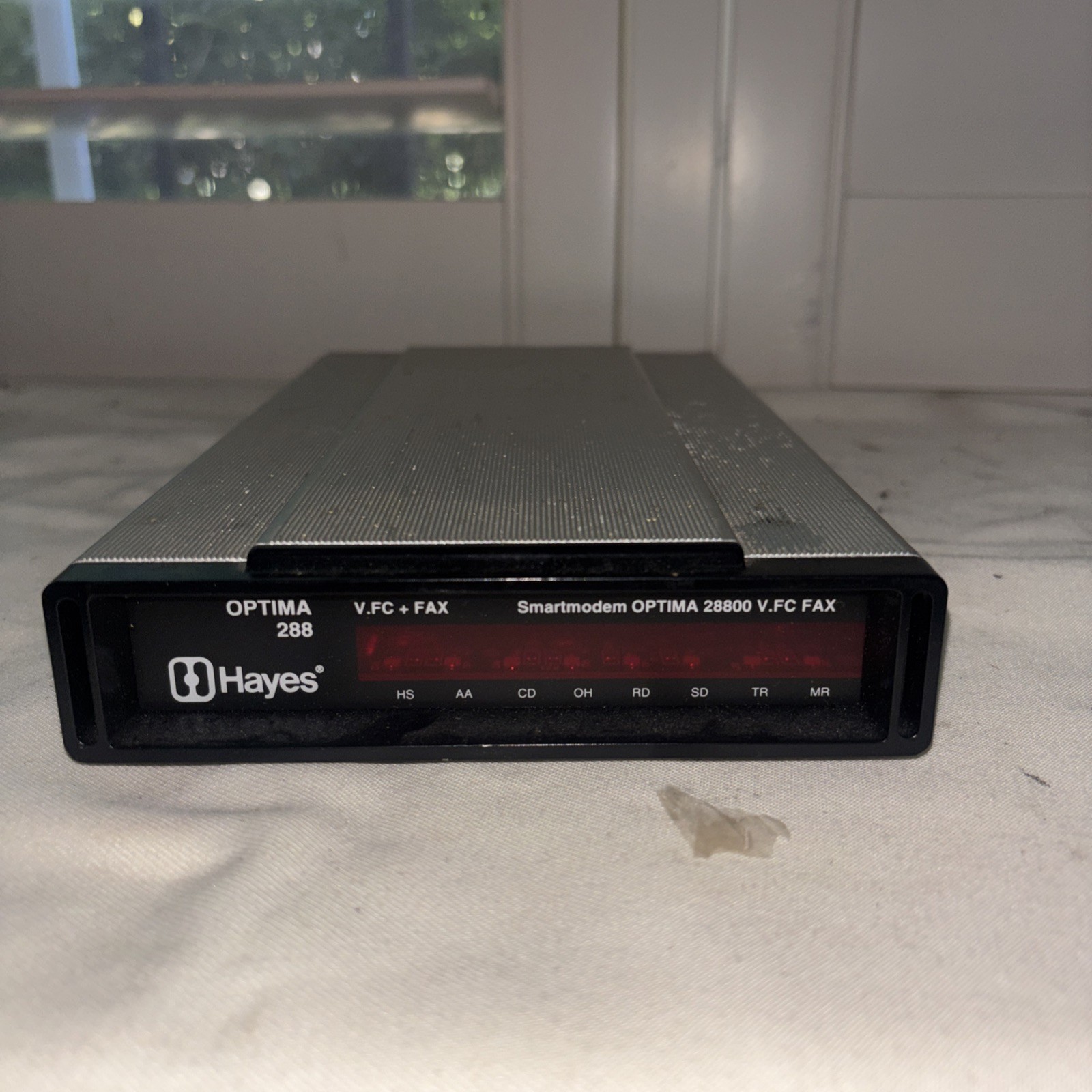 Vintage Hayes Smartmodem OPTIMA 28800 V.FC FAX 5201am No Power Cord . Tested..