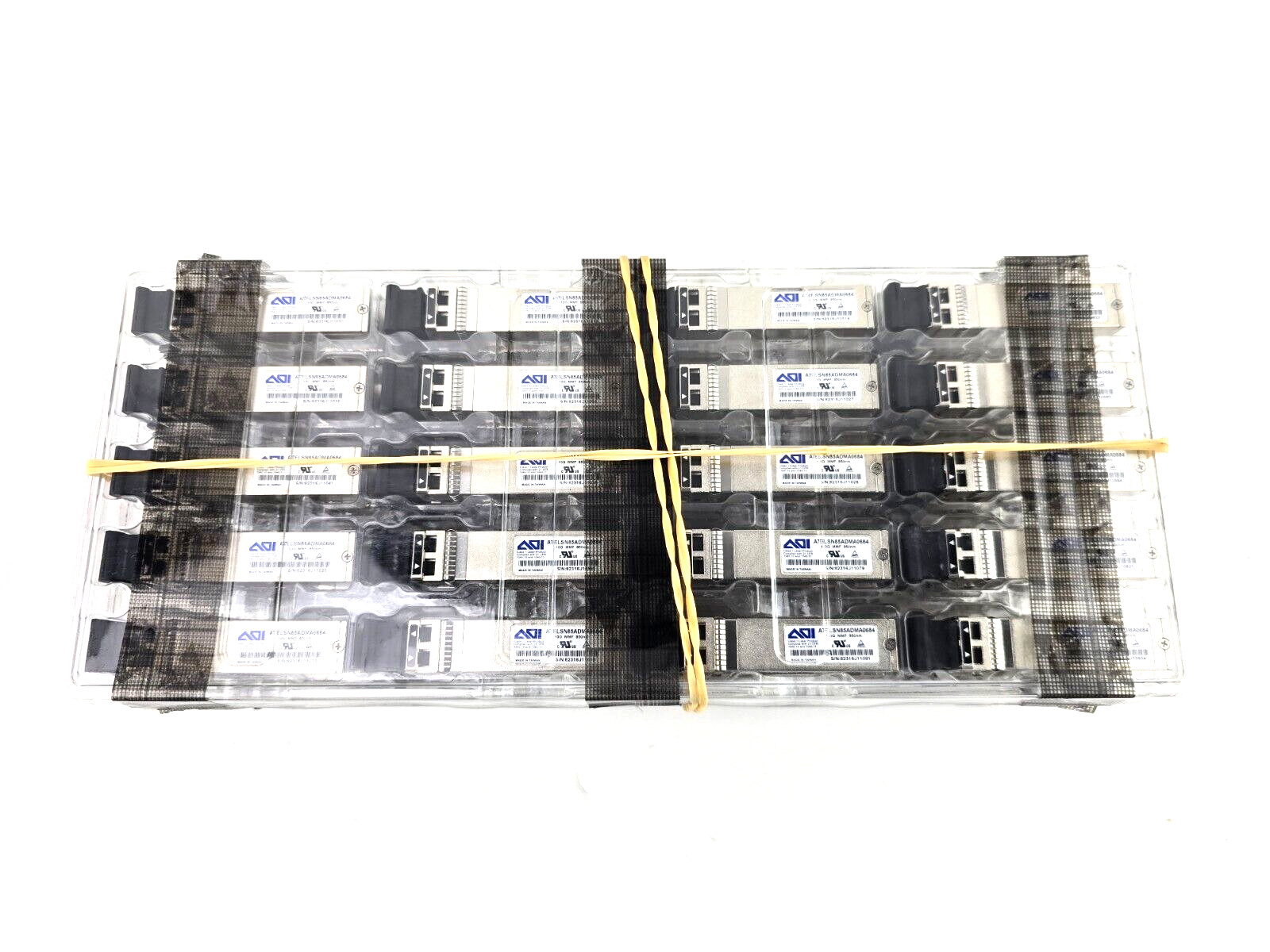 Lot 100pcs AOI 10GB SFP A7EL-SN85-ADMA 300M 850NM SR Dual LC Transceiver
