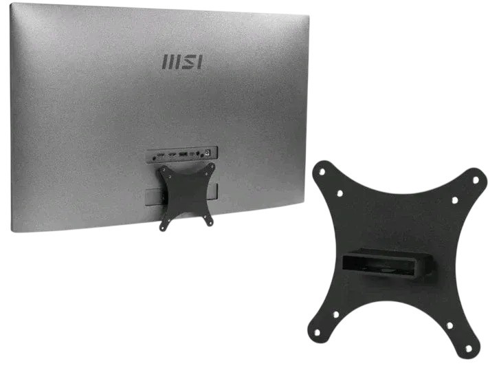 MSI VESA Desk Mount Adapter Bracket 100x100mm Black For All-In-One Monitor PC