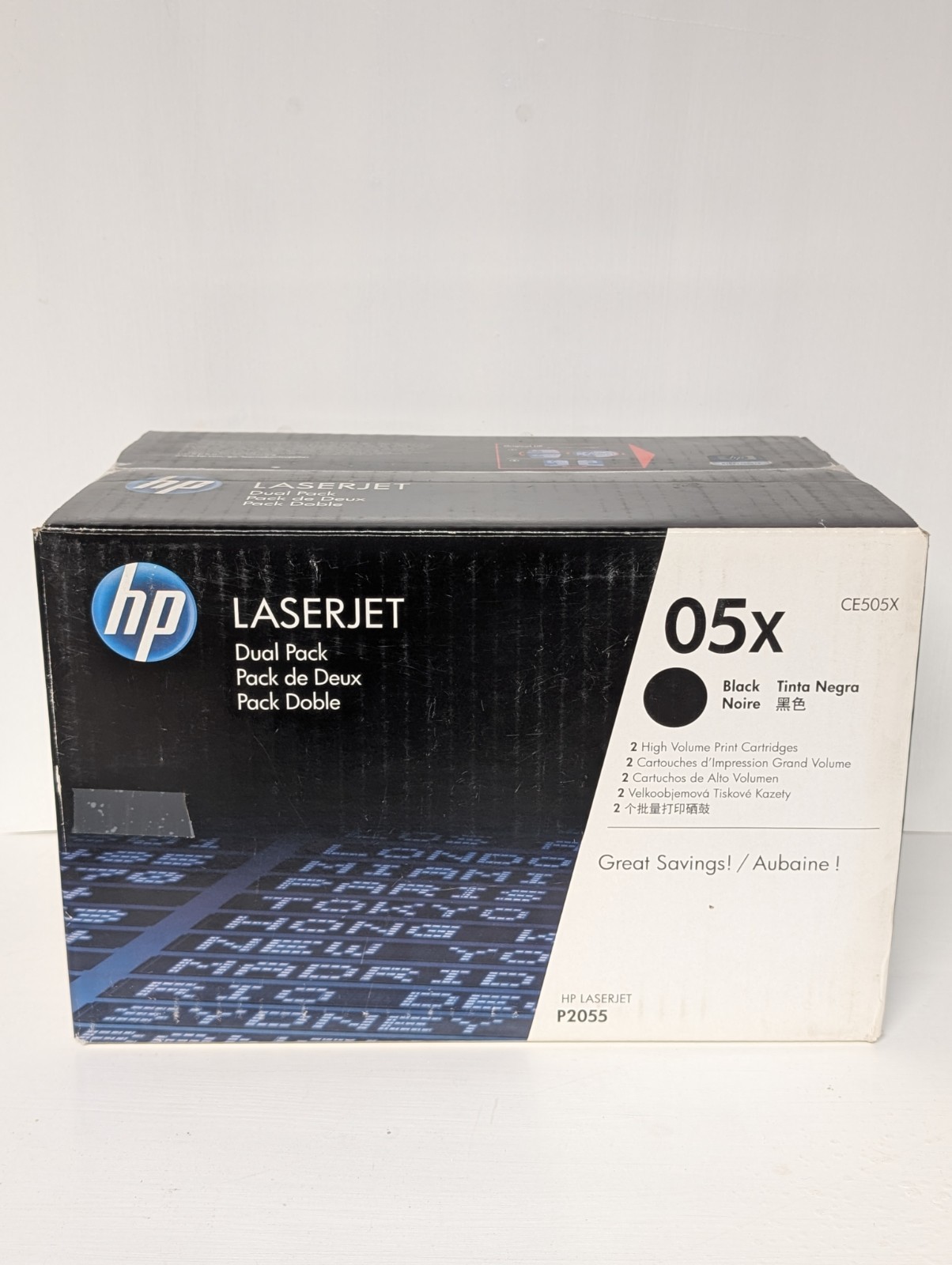 Ships Today ✅ Genuine HP CE505XD 05X  Dual Pack - High Yield Toner Cartridges
