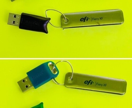 Lot of 2 - FACI ROHS Dongle Hasp Fiery XF EFI for Xerox EX 700