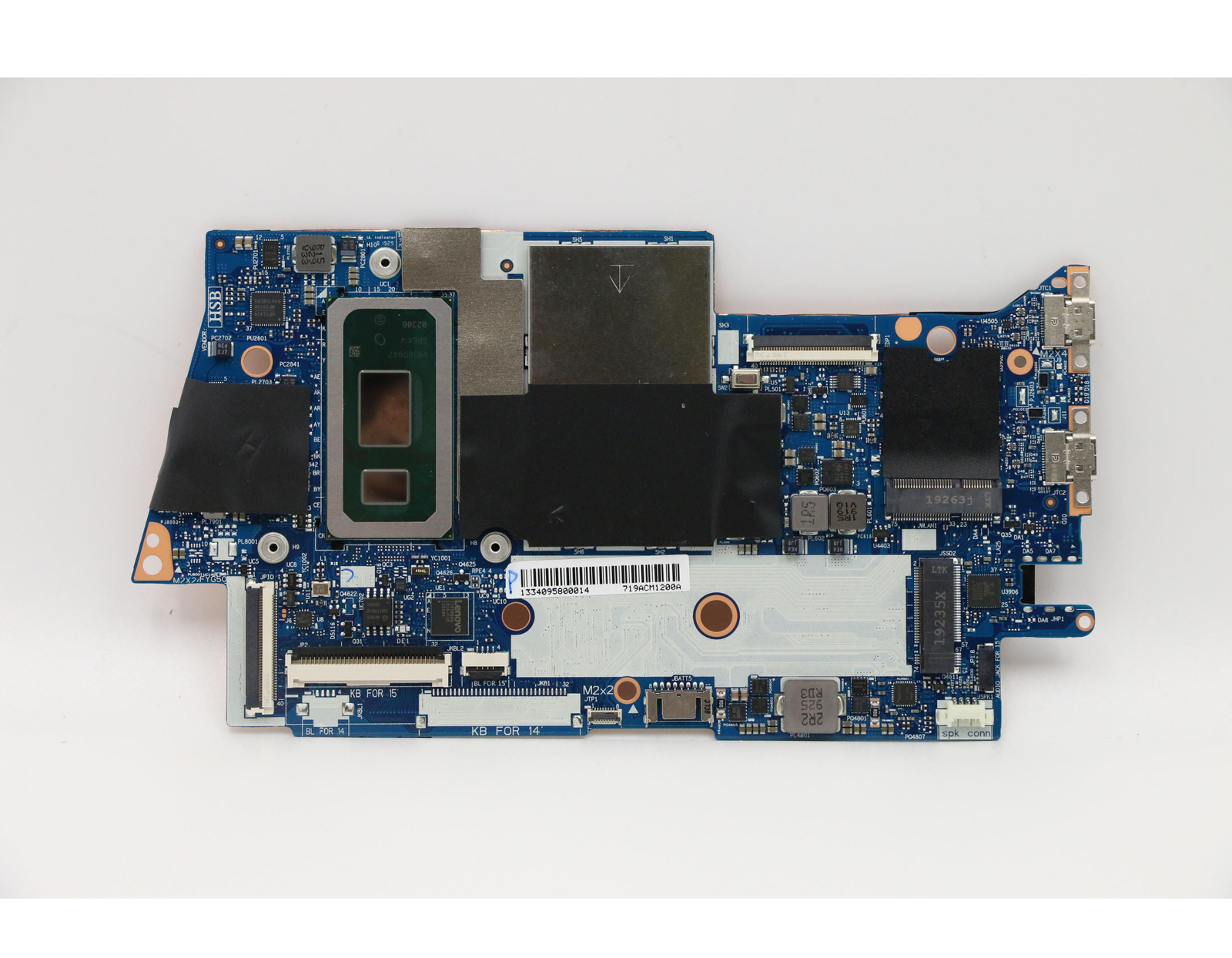 5B20S43035 For Lenovo Yoga C740-15IML I7-10510U UMA 12G Motherboard