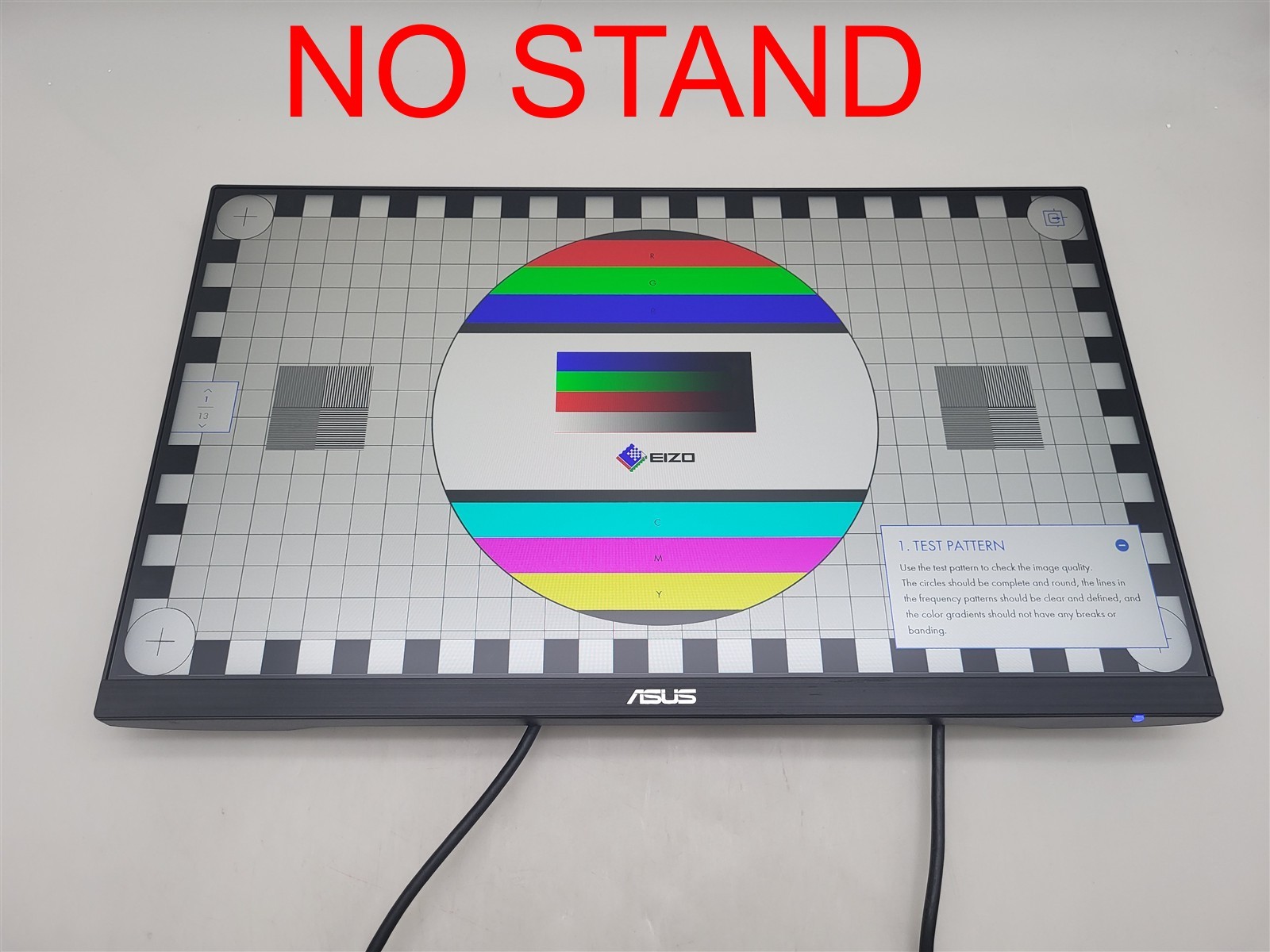 ASUS VA24EHE 23.8” Monitor 75Hz Full HD IPS Eye Care, Black *NO STAND*