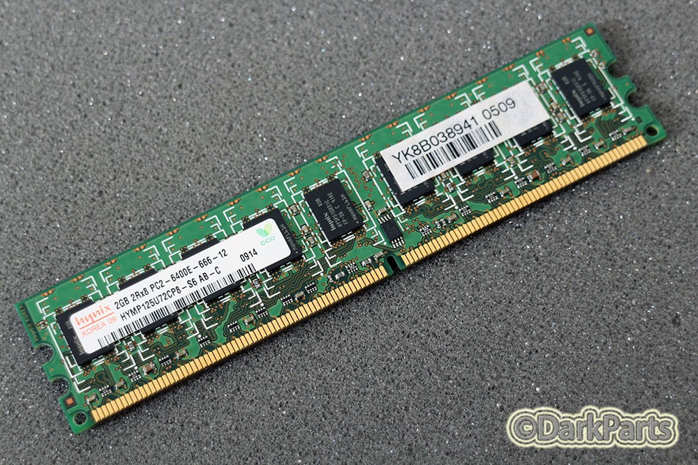 Hynix HYMP125U72CP8-S6 PC2-6400E-666-12 2GB Server Memory RAM