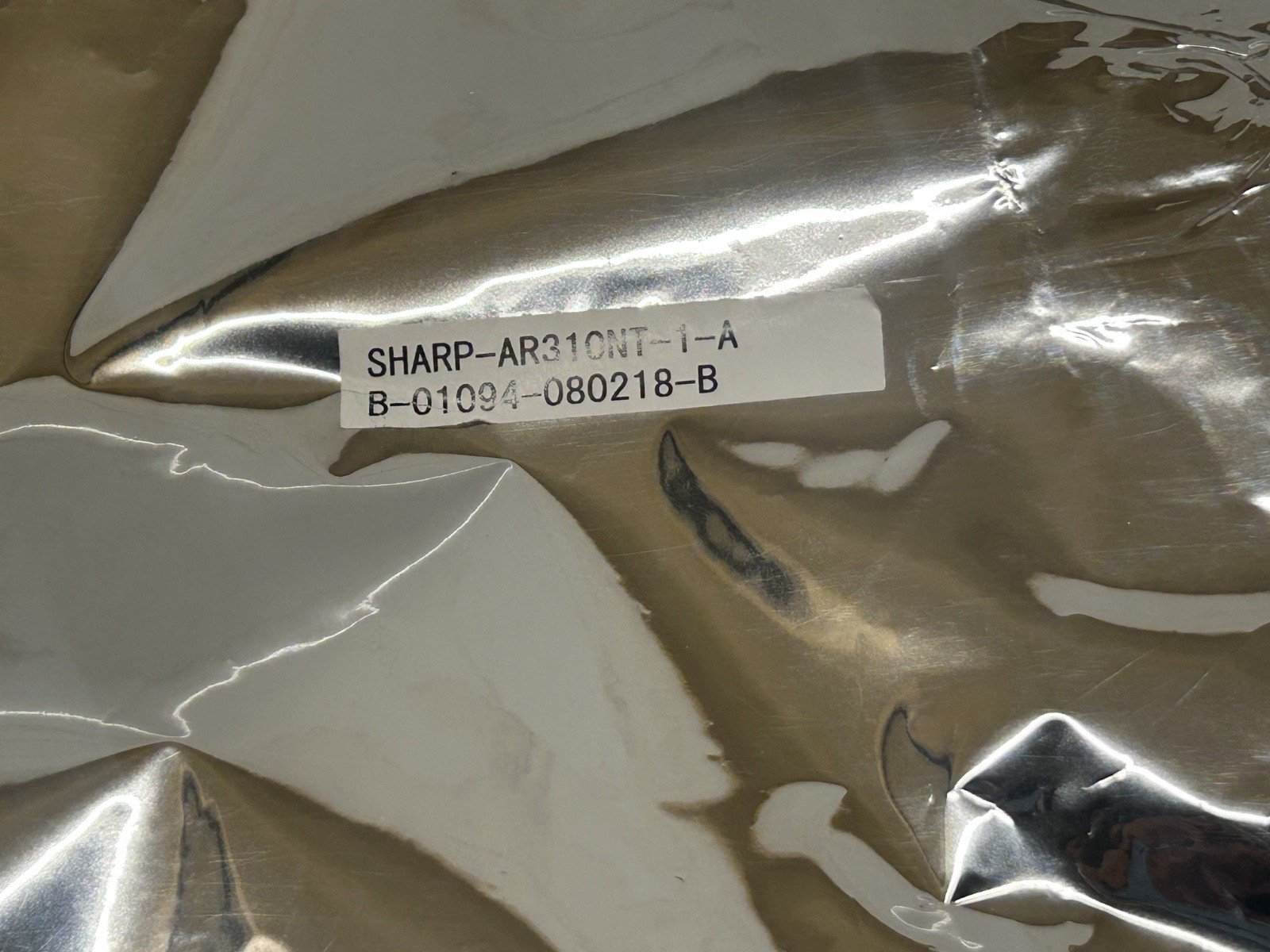 Genuine Sharp-AR-310NT-1-A  Toner Cartridge .