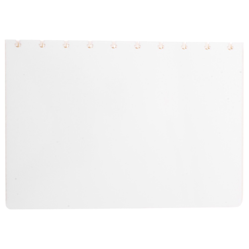 Writable Sublimation Ready Reusable Notebook White with Playful Mushroom Spiral