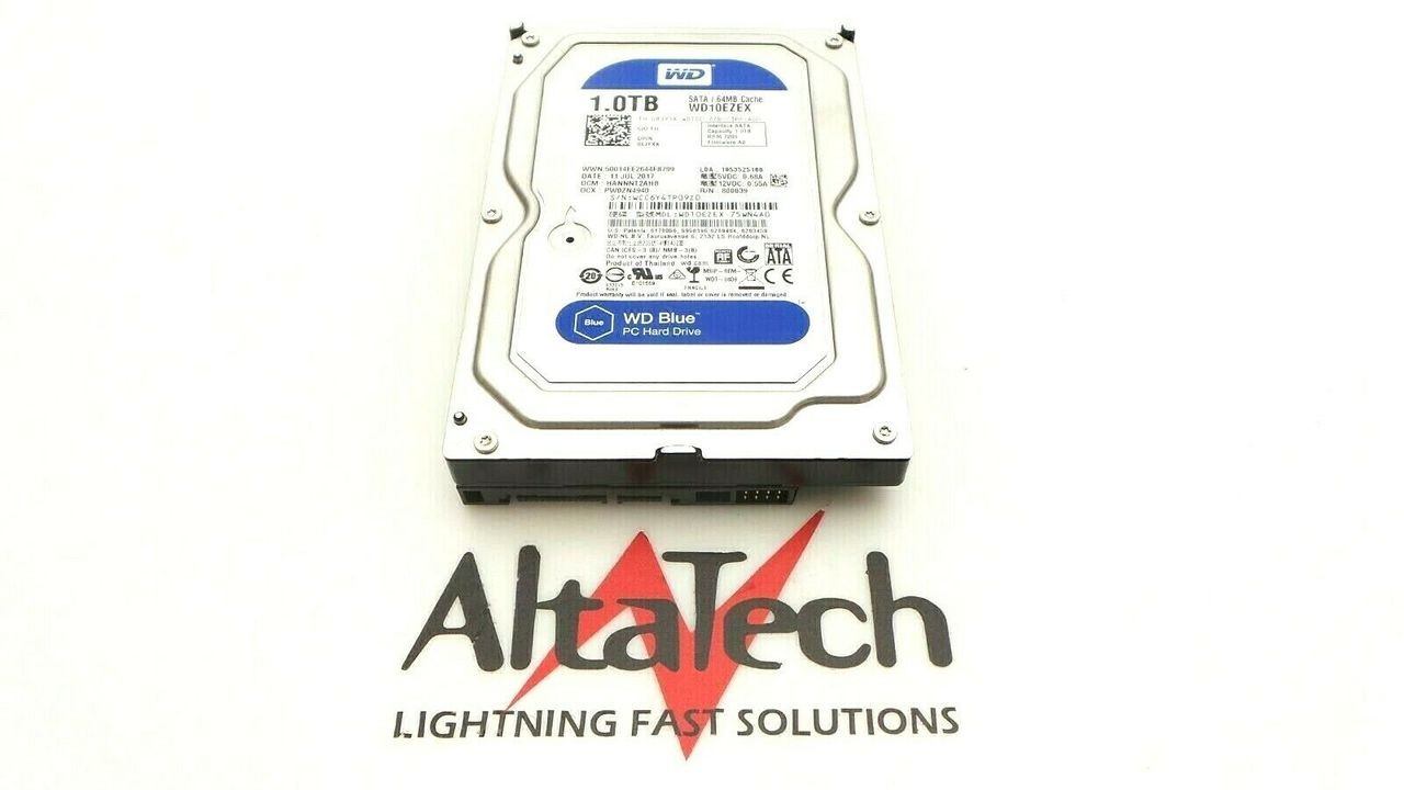 Dell 8JYXK 1TB 7.2K SATA 3.5" 6G Western Digital WD10EZEX-75WN4A0 Hard Drive