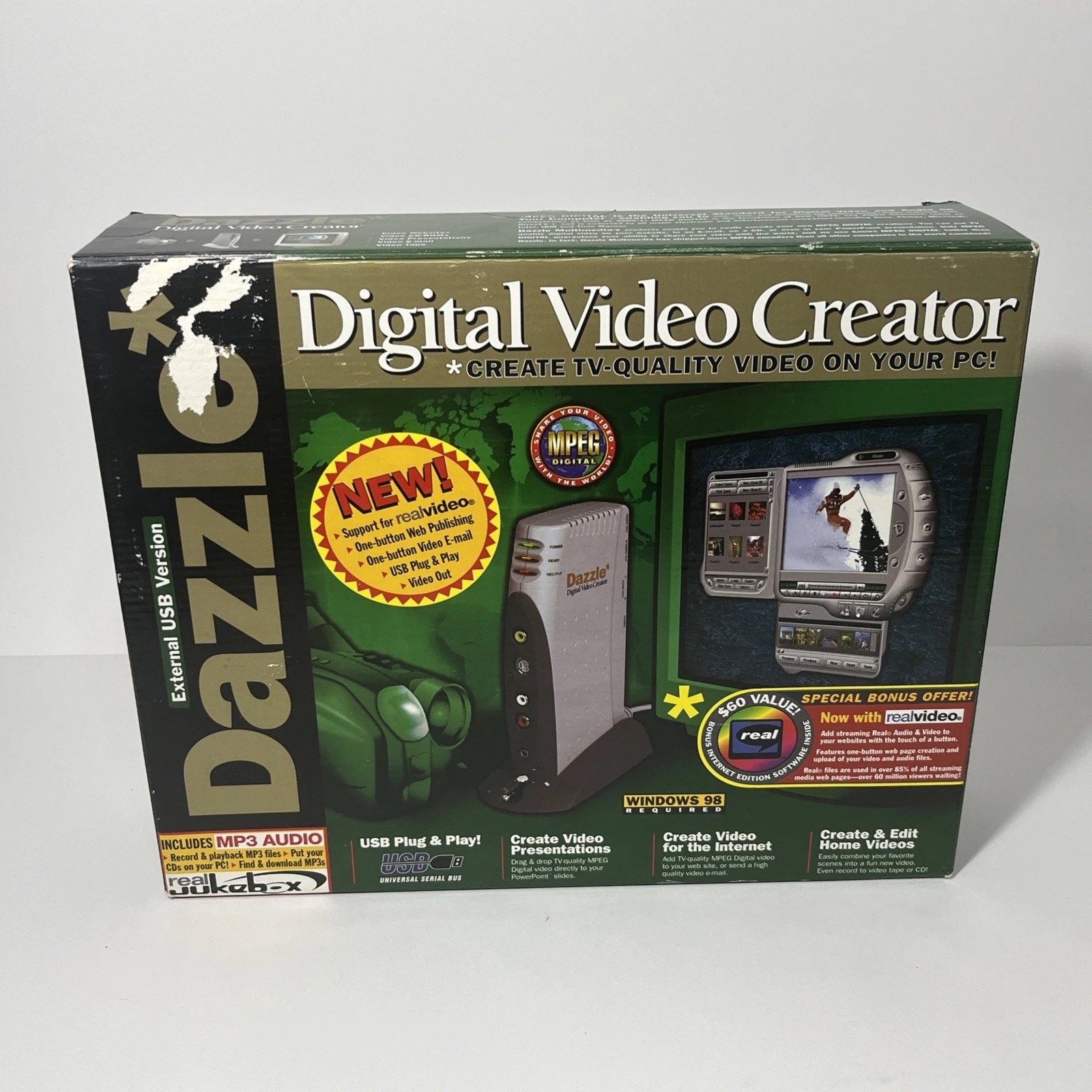 Dazzle Digital Video Creator Editor With RCA’s