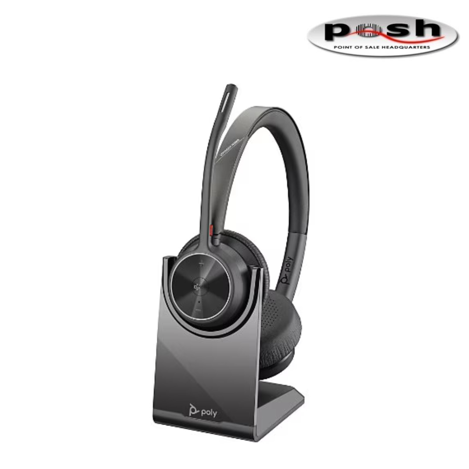 Poly Voyager 4320-M Stereo Headset + BT700 + Charging Stand 77Z32AA