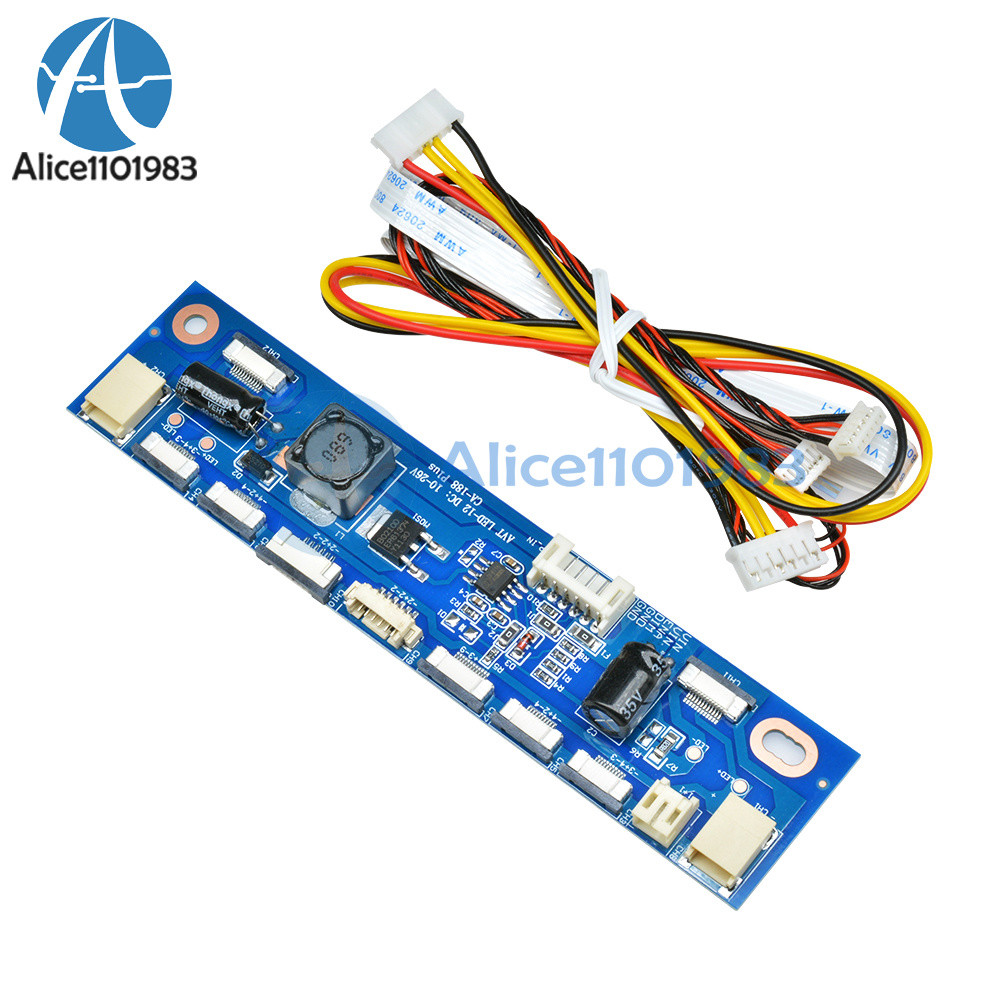 10pcs Backlight LED Inverter Tester 12 Connecters Constant Current Driver Board
