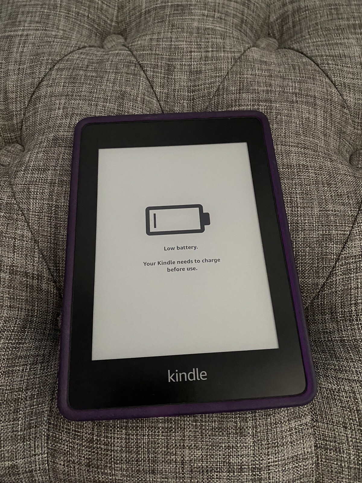New NuPro Protective Comfort Grip for Kindle - Purple