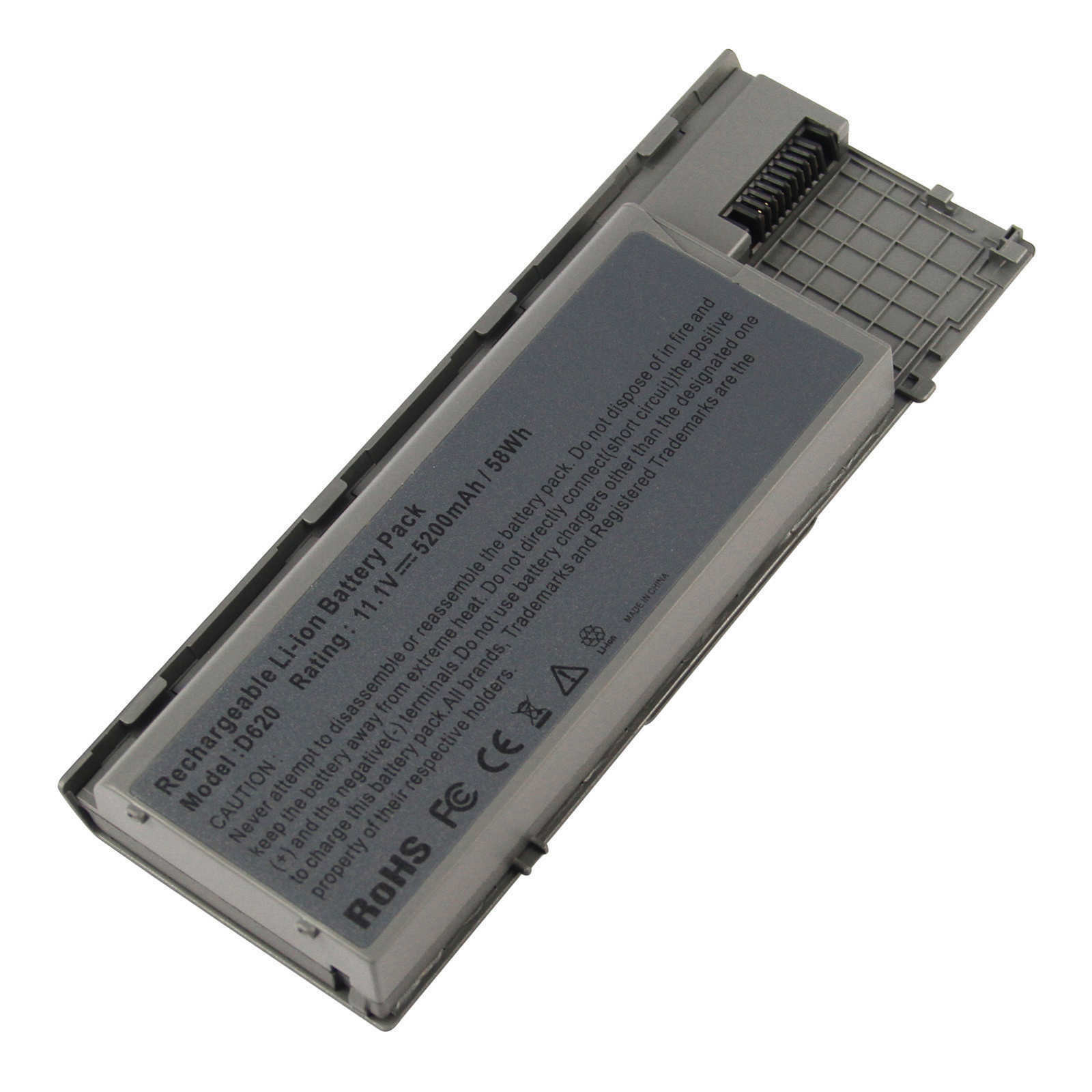 6/9 Cells Battery for Dell Latitude D620 D630 D631 D640 Precision M2300 PC764 US