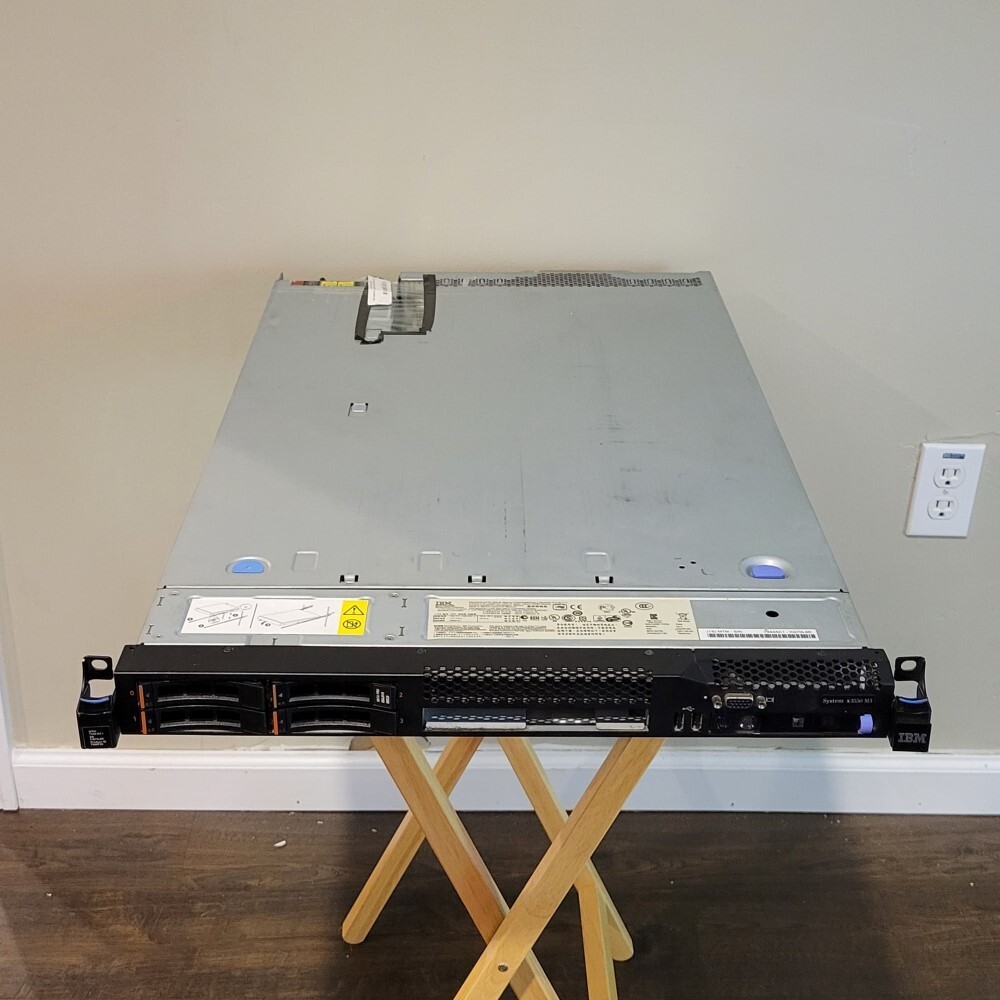 IBM System X3550 M3 - 2x Xeon X5690 / 48GB RAM / No HDD / Fair Condition